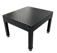 Table de soudage 3D industrielle Langtuo, plateforme en acier, alimentation électrique, réglable, modulaire, avec système de serrage, 1000x1000x200mm