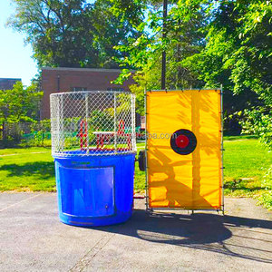 Jeu d'éclaboussures de réservoir de dunk gonflable bon marché à vendre jeu d'eau de réservoir de dunk - Product Image 1
