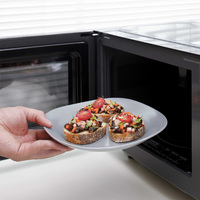 Service de vaisselle carré en grès de 16 pièces pour 4 personnes – Assiettes, bols et tasses gris clair unis – Compatible micro-ondes et lave-vaisselle – Cuisine moderne