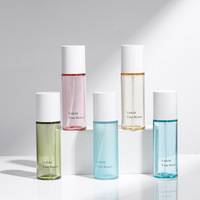 Emballage de flacon cosmétique de luxe personnalisé par le fabricant, pompe à lotion rechargeable en PET