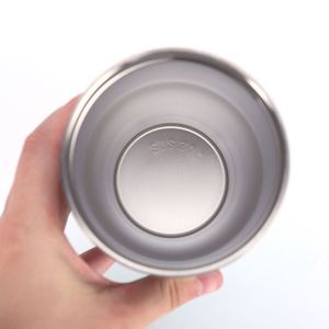 20oz Bright Stainless Steel <b>Insulated</b> Kettle Portable Portable Coffee <b>Mug</b> with Straw Water Bottle - Product Image 3