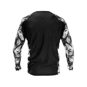 Long Sleeve <b>Surf</b> Shirt Swimming Shirt Rash Vest Sun Protection Clothing UPF50+ <b>Printed</b> Rash Guard for Mens - Product Image 5