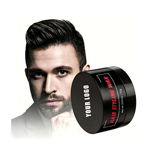 Pommade capillaire à base d'herbes OEM sous marque privée, tenue forte, pommade premium à base d'eau, ensemble coiffant pour hommes, contrôle des bords, pommade coiffante effet vague, <span class=keywords><strong>cire</strong></span> capillaire - Product Image 1