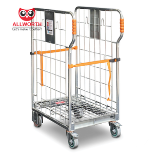 Trung Quốc Nhà máy an toàn lồng Z loại dây lưới đóng mở Pick up hậu cần cuộn lồng - Product Image 4