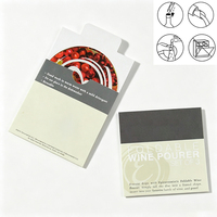 Accessoires à vin personnalisés : Meilleur cadeau promotionnel, outil économique pour le vin, verseur de vin, disque verseur de vin, verseur de vin en aluminium personnalisé