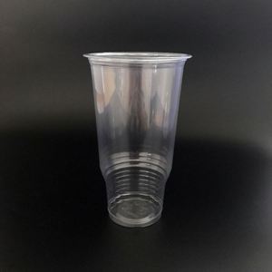 Gobelets jetables transparents à paroi simple en PP de qualité alimentaire avec couvercle en PET 91 ml 100 ml pour lait, jus, café, yaourt, crème glacée, service de restauration - Product Image 1