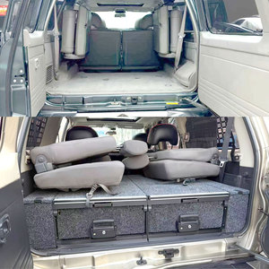 Sistema de cajones para SUV NISSAN GU PATROL (Y61) con doble cajón, tapa deslizante y alas laterales extraíbles - Product Image 2
