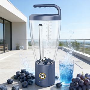 150W Heavy Duty <b>Blender</b> Portable Quiet Operation 1000ml USB Cordless Battery Leak Proof BPA Free Multifunctional Car Outdoor - Product Image 5