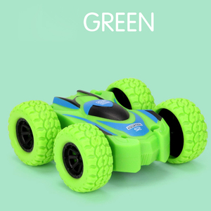 2024 nouveau ensemble de jouets de voiture rotative à 360 degrés 4 pièces mini voiture cascadeuse Double face 3D flip control mini voiture de jouet pour enfants - Product Image 4