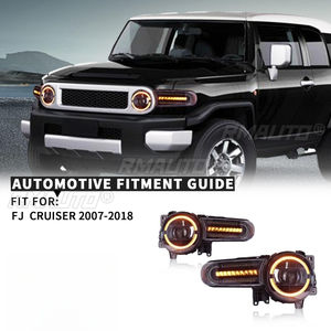 Luz Diurna para Toyota Land Cruiser FJ 2007-2020, Lámpara Impermeable, Ensamblaje de Faro Delantero, Pieza de Modificación - Product Image 1