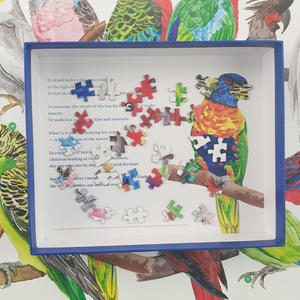 1000 шт. пазлов из картона с птицами по индивидуальному заказу - Product Image 4