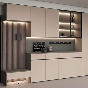 Mobili da <span class=keywords><strong>Cucina</strong></span> in Stile Americano Boyce, Integrazione <span class=keywords><strong>Cucina</strong></span>-Sala da Pranzo + Vetrina Espositiva - Product Image 1