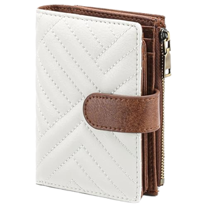 Monedero y Cartera de Piel Sintética para Mujer con Bloqueo RFID, Forro de Poliéster, Gran Capacidad, Cierre de Cremallera, Tarjetero, Regalo - Product Image 1