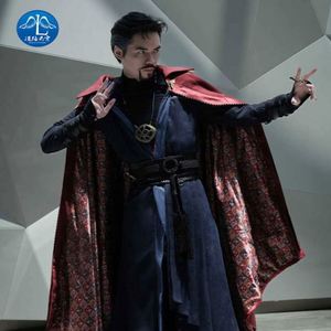 Costume de cosplay de <span class=keywords><strong>sorcière</strong></span> rouge de haute qualité pour adulte, tenue d'Halloween avec cape et accessoires, inspiré de Sister Merrin de Star Night - Product Image 2