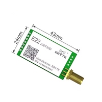 Modul Port Serial Nirkabel LoRa UART Ebyte E22-230T30D Jangkauan 10km 30dBm Modul LoRa Spektrum Lebar untuk Suku Cadang Pesawat RC