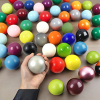Ensemble de jouets à presser en PU souple de 63 mm, football/basket-ball, jouet pour enfants, ballon à main, anti-stress, balles en mousse de caoutchouc promotionnelles