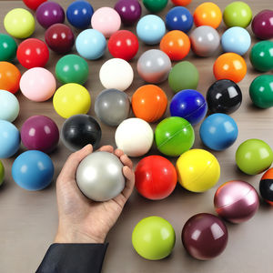 Set Mainan Bola Mini PU Lembut 63mm Sepak Bola/Bola Basket, Bola Tangan Anak-anak Penghilang Stres, Bola Busa Karet Promosi - Product Image 2