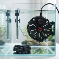 Chauffe-eau pour aquarium en verre 100W avec affichage numérique de la température réglable, chauffe-eau pour aquarium écologique CE pour salon