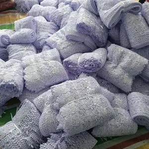 Toptan polyester dantel nakış imalatı dekorasyon için gipür dantel süs kimyasal dantel