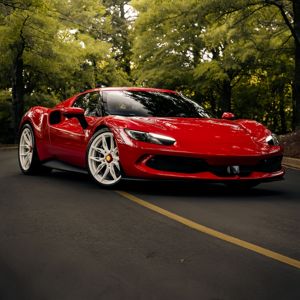 Rines Deportivos de Aleación de Aluminio Forjado Multirradio en Blanco Brillante de 19, 20, 21, 22 y 24 Pulgadas para Autos Deportivos Ferrari 296 <span class=keywords><strong>GTB</strong></span> <span class=keywords><strong>488</strong></span> Lamborghini - Product Image 3