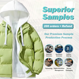 LOgooM & ODM personnalisé en gros manteau chaud d'extérieur de haute qualité veste en duvet à capuche d'hiver pour hommes - Product Image 3