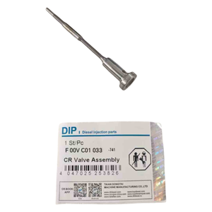 Conjunto de Válvula de Control Common Rail F00VC01033 <span class=keywords><strong>F</strong></span> <span class=keywords><strong>00V</strong></span> <span class=keywords><strong>C01</strong></span> <span class=keywords><strong>033</strong></span> para Inyectores Bosch 0445 110 091, 0445110186, 0445110279 - Product Image 1