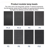 Modul Video LED Cailiang E2.5 P2.5 4K HDR10 Full Color Panel Layar LED Dalam Ruangan 80 Inci 500-550 Cd/m
