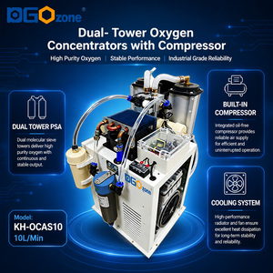 Concentrateur <span class=keywords><strong>d</strong></span>'oxygène <span class=keywords><strong>à</strong></span> double tour avec compresseur, système de dissipation thermique intégré, adapté <span class=keywords><strong>à</strong></span> une utilisation continue et prolongée - Product Image 5