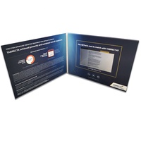 Livre vidéo personnalisé de 7 pouces, livret vidéo, écran Lcd, carte de croquis vidéo