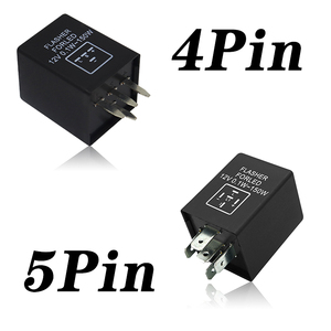 Rơ Le Nhấp Nháy LED 2 3 4 5 8 Pin Cho Xe Hơi Ô Tô Xe Máy Bộ Điều Khiển Nhấp Nháy DRL Mô Đun Nhấp Nháy Cho Đèn Báo Rẽ Led Cục Chớp - Product Image 4