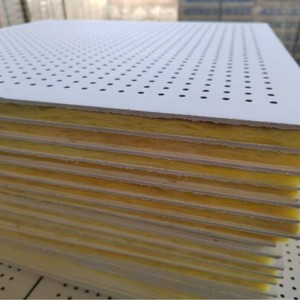 Plaques de <span class=keywords><strong>plafond</strong></span> et de mur en fibres minérales perforées ignifugées classe A de 14 mm, conçues pour les centres de données et les salles électriques critiques - Product Image 3