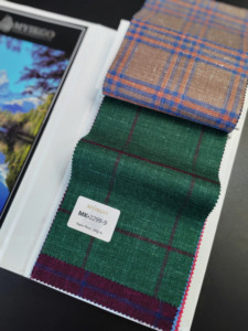 MTM Service Zweireihiger Anzug mit spitzem Revers aus Wolle im italienischen Stil, Übergröße, Mantel und Hose, Business-Anzugblazer für Herren - Product Image 3