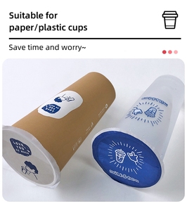 Boba tasse en gros <span class=keywords><strong>film</strong></span> d'étanchéité en plastique personnalisé plastique jetable personnalisé pour gobelets pp - Product Image 6