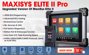 Autel MaxiSys Elite II <span class=keywords><strong>Pro</strong></span> TPMS-Sensor Batterie test ECU Programmier schlüssel Programmierung Original Voll system Obd2-Scanner-Diagnose - Product Image 5