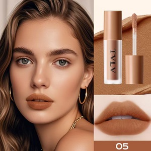 ลิปกลอสแบบฉลากส่วนตัว วีแกน เนื้อแมทท์ สีนู้ด 10 สี กันน้ำ ลิปกลอสเนื้อฉ่ำ ขายส่ง - Product Image 5