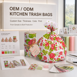 Bolsa de Basura para Hotel de Alta Resistencia, Venta al por Mayor, OEM ODM, Bolsa de Basura Comercial Extra Grande - Product Image 3