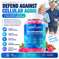Gummies de beauté à la nicotinamide sous marque privée, Gummies de collagène OEM pour la santé de la peau et le soutien quotidien du bien-être