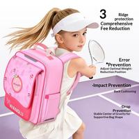 Sac à dos scolaire unisexe grande capacité, imperméable, avec coussin d'air et sangle ergonomique, motif géométrique tendance, fourni directement par l'usine