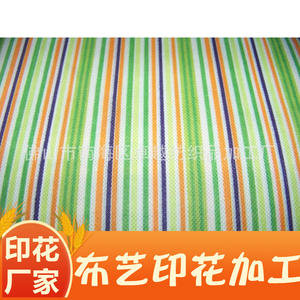 중국 직물 천 공장 부직포 인쇄 부직포 보관함 인쇄 가공 부직포 옷장 인쇄 과정 - Product Image 1