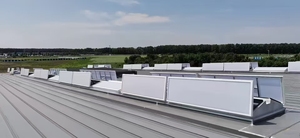 Kiểm soát cháy khói xả cửa sổ Ridge thiết bị thông gió xả nhiệt cho gác mái - Product Image 6