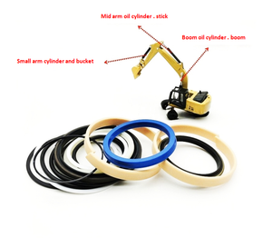 ชุดซ่อมโอริงซิลิโคนวงแหวนวงแหวนวงแหวน FKM แบบแตกต่างกันขนาดและสี - Product Image 1