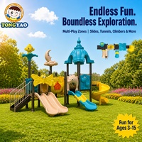 Toboggan extérieur personnalisé en LLDPE pour enfants, équipement de parc de loisirs, maternelle, aire de jeux pour enfants, solution OEM ODM