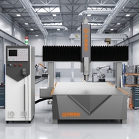 Fresadora CNC de 4 Ejes Rongchi 1500x3000mm con Husillo de 9KW y Control Syntec para Moldes de Madera 3D, Máquina Pesada Personalizada