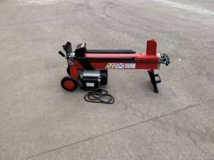 Mini taille coupe-bois Machine usage domestique <span class=keywords><strong>5T</strong></span> séparateur de bois électrique hydraulique pour l'agriculture et la foresterie - Product Image 2