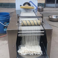 Machine commerciale automatique à rouleaux de nouilles de riz en acier inoxydable, type tiroir, pour la fabrication de Liangpi cuit à la vapeur