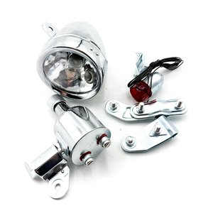 新型电动自行车摩擦发电机发电机头尾灯发光二极管灯MTB 12V 6W - Product Image 5