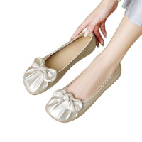 Sandales plates d'extérieur de qualité supérieure pour femmes, à bout rond, décontractées, avec nœud, sandales de créateur pour dames