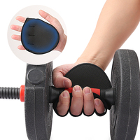 Gants de sport en caoutchouc à quatre doigts pour fitness, protection des paumes, anti-dérapants, anti-frottement, anti-callosités, pour tractions, musculation et haltères