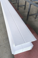 Panneaux en polyuréthane pour décoration/extérieur, panneaux de bardage de façade de 16 mm, isolation thermique, panneau sandwich préfabriqué, mur extérieur