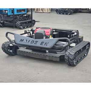 Tondeuse à gazon industrielle sans fil à moteur diesel quatre temps avec télécommande sans fil, portée de 200 m, MDE 690-13 - Product Image 4